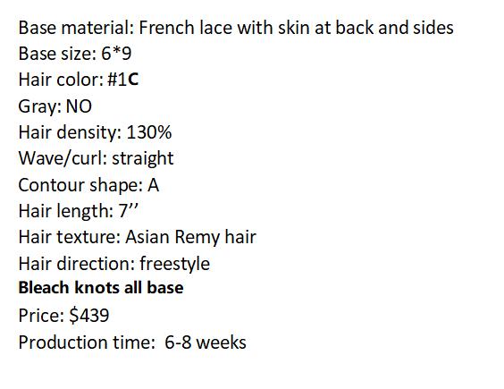 Custom Made Hair System