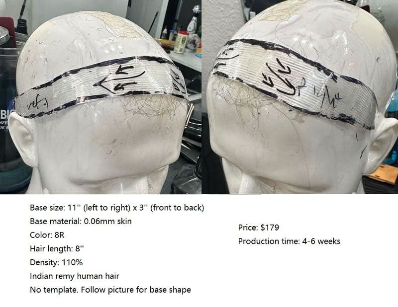 Wholesale Custom Made Hair System for Salon