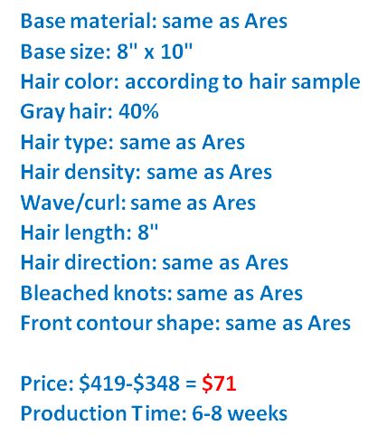 Custom Made Hair System