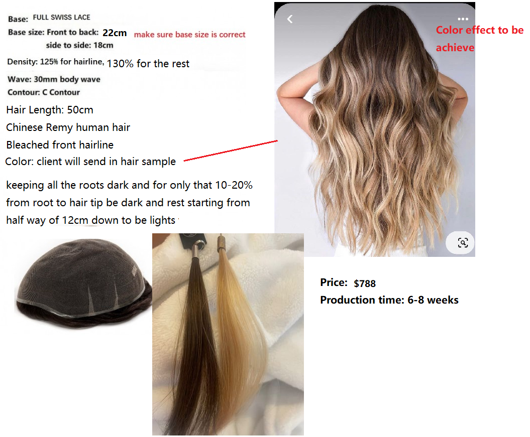 Custom Made Hair System