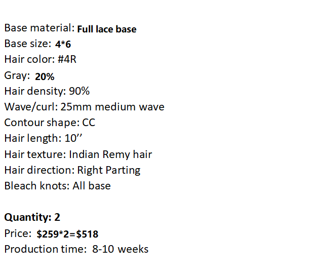 Custom Made Hair System