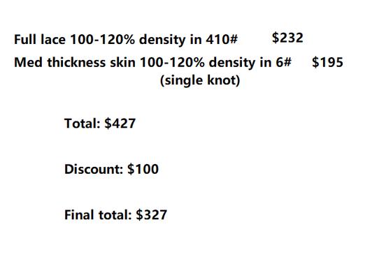Wholesale Custom Made Hair System for Salon