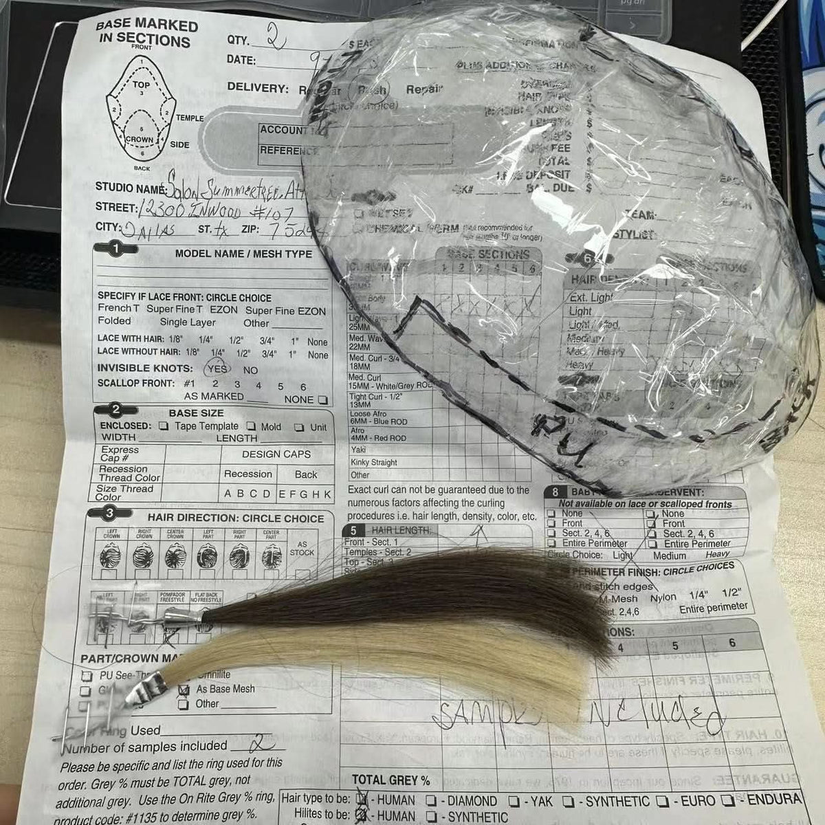 Custom Made Hair System