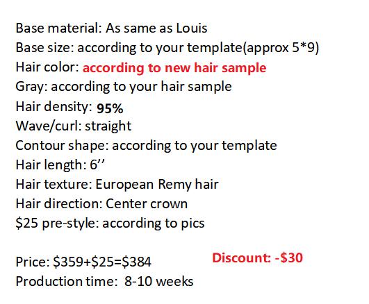 Custom Made Hair System