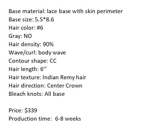 Custom Made Hair System