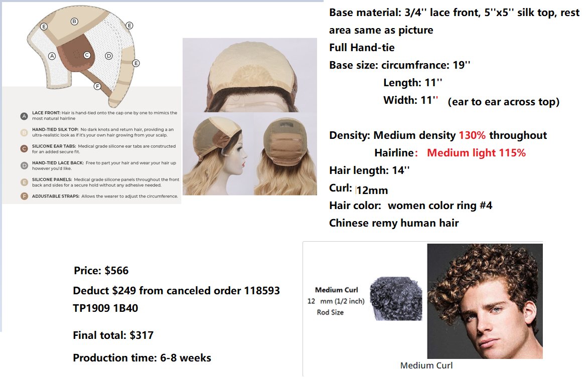 Wholesale Hair System for Salon - Maeve
