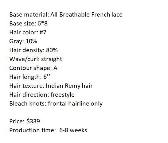 Custom Made Hair System