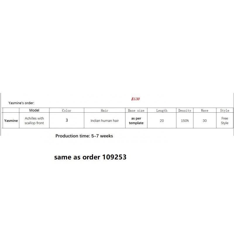 Wholesale Hair System for Salon - Yasmine