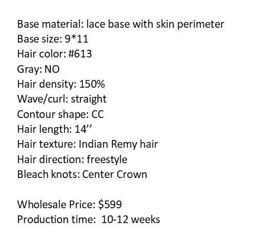 Custom Made Hair System