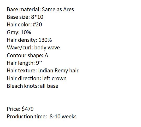 Custom Made Hair System