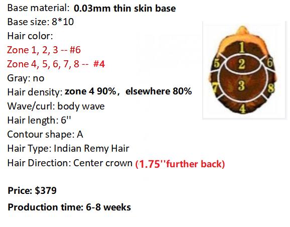 Custom Made Hair System