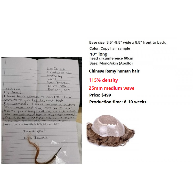 Custom Made Hair System