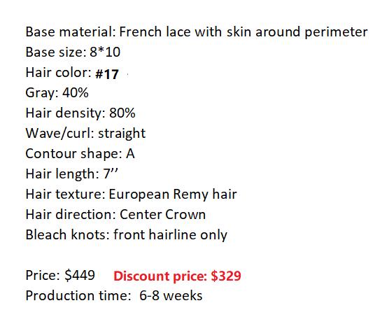 Custom Made Hair System