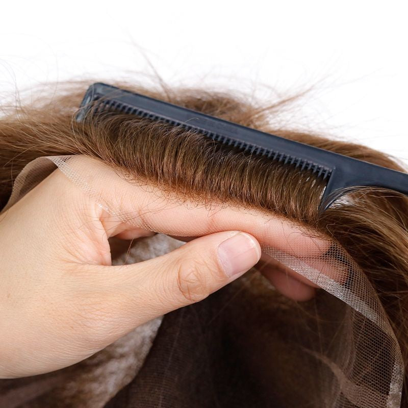 LaVivid Adrian Unprocessed Euorpean Hair System | Intact Cuticles | The Most Soft and Sleek among All Hair