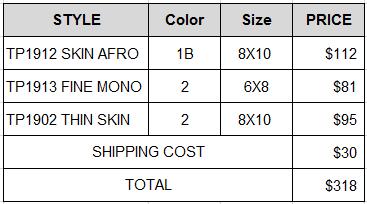 Wholesale Hair Systems for Salon