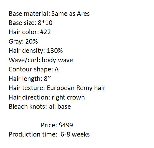 Custom Made Hair System