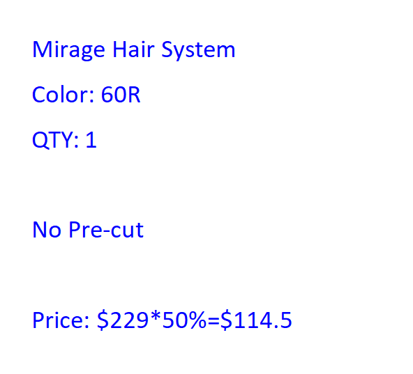 Custom Made Hair System