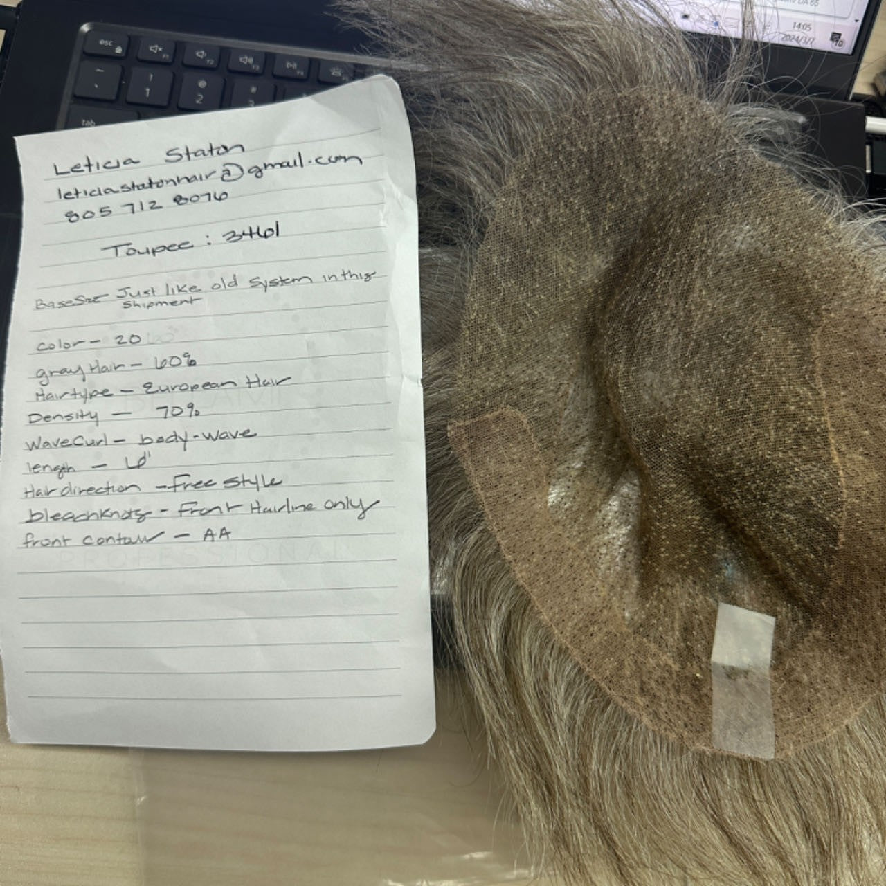 Custom Made Hair System