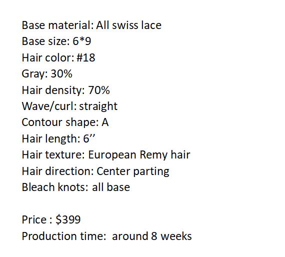 Custom Made Hair System