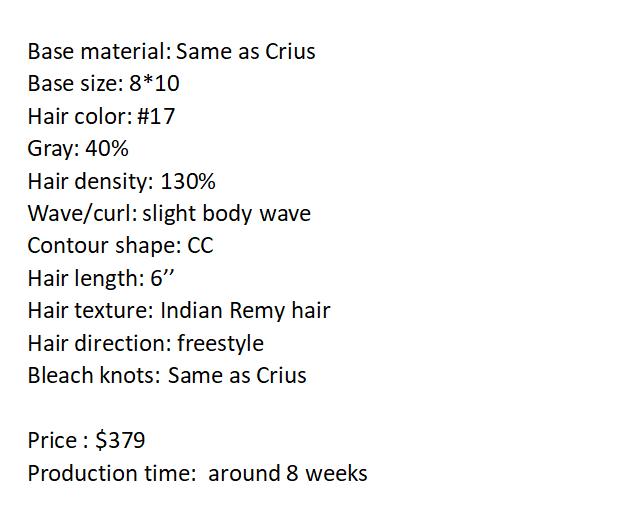 Custom Made Hair System