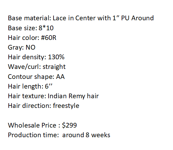 Custom Made Hair System