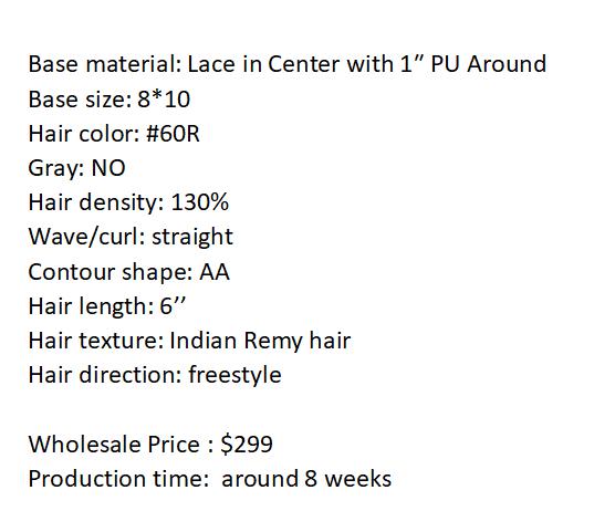 Custom Made Hair System
