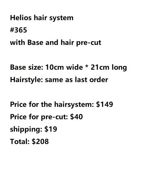 Hair System for John