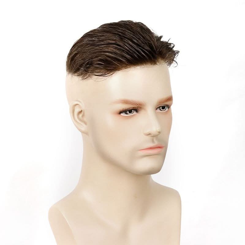 Undercut Hairstyle with LaVivid Louis 0.04-0.06mm C-through Bio Skin Hair System