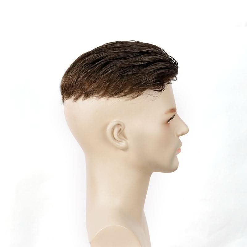 Undercut Hairstyle with LaVivid Louis 0.04-0.06mm C-through Bio Skin Hair System