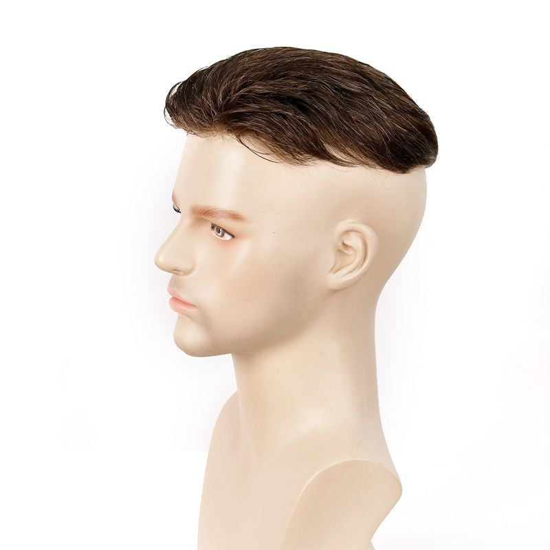 Undercut Hairstyle with LaVivid Louis 0.04-0.06mm C-through Bio Skin Hair System
