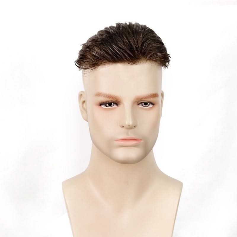 Undercut Hairstyle with LaVivid Louis 0.04-0.06mm C-through Bio Skin Hair System