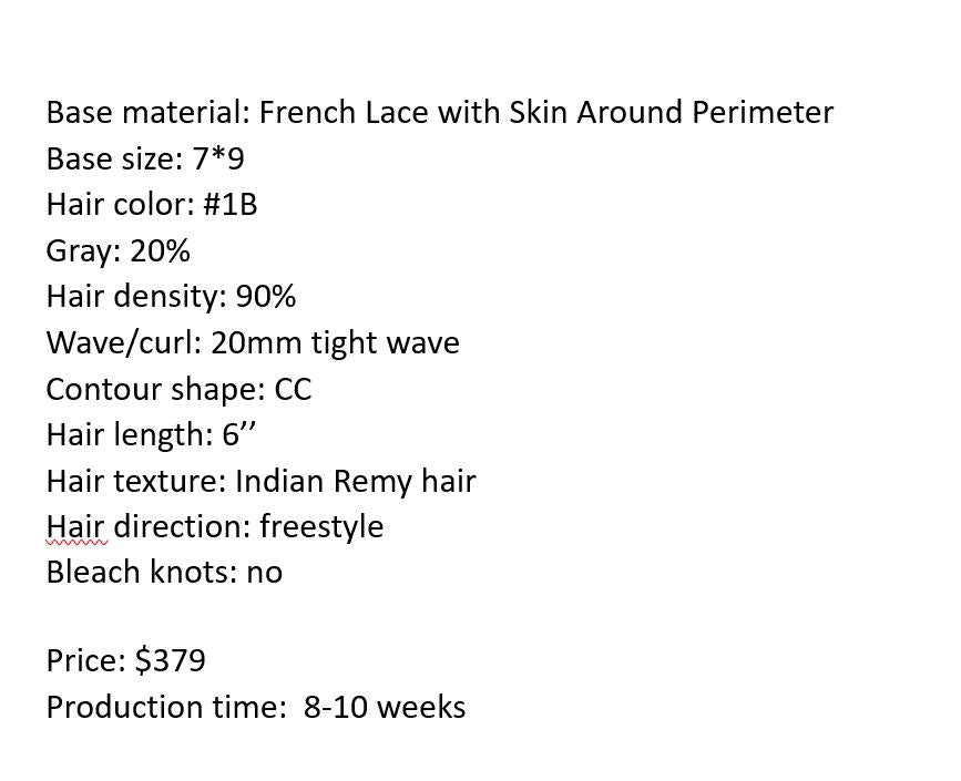 Custom Made Hair System