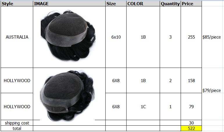 Wholesale Hair Systems for Salon