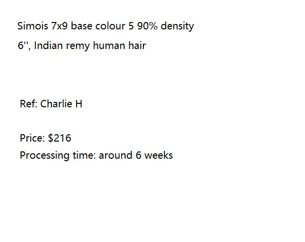Custom Made Hair System