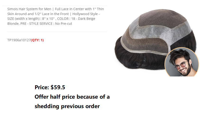 Wholesale Hair System for Salon