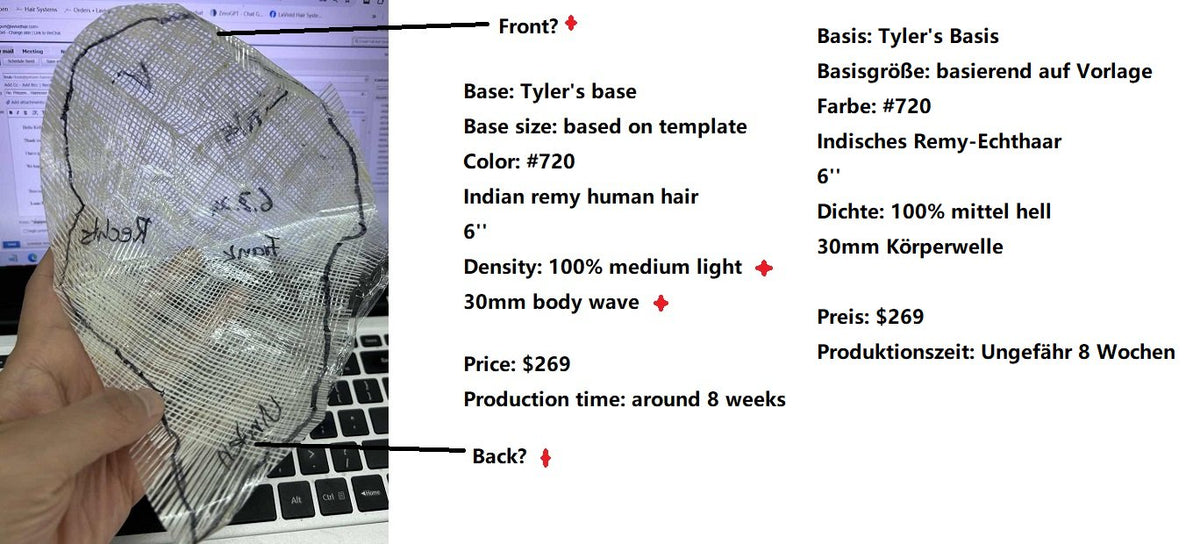 Custom Made Hair System