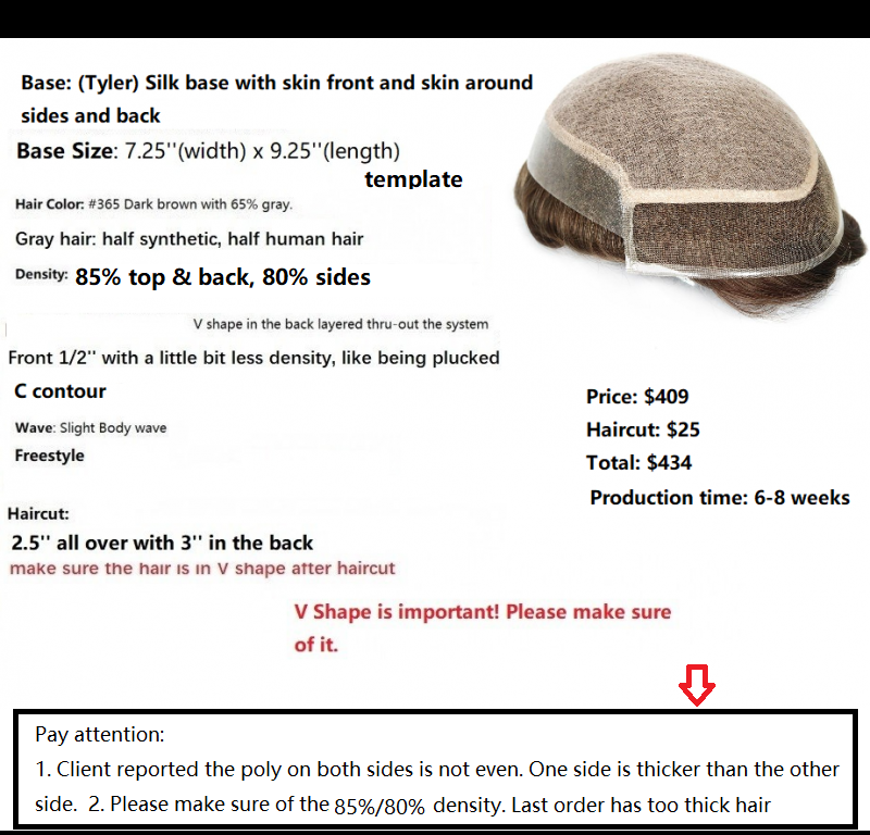 Custom Made Hair System