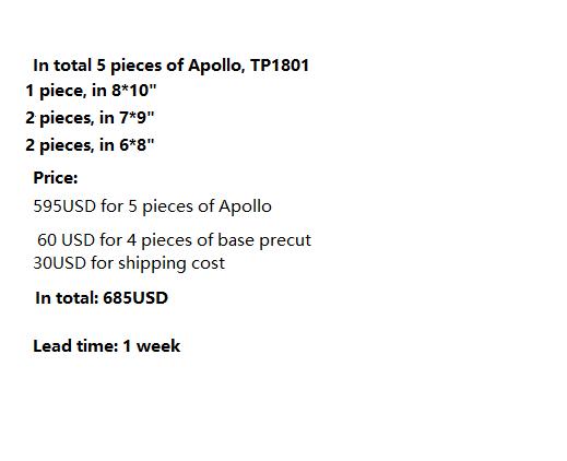 Apollo wholesale