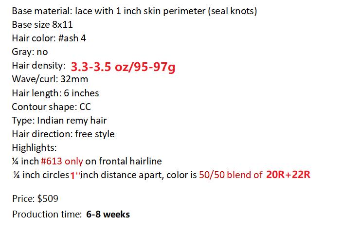 Custom Made Hair System
