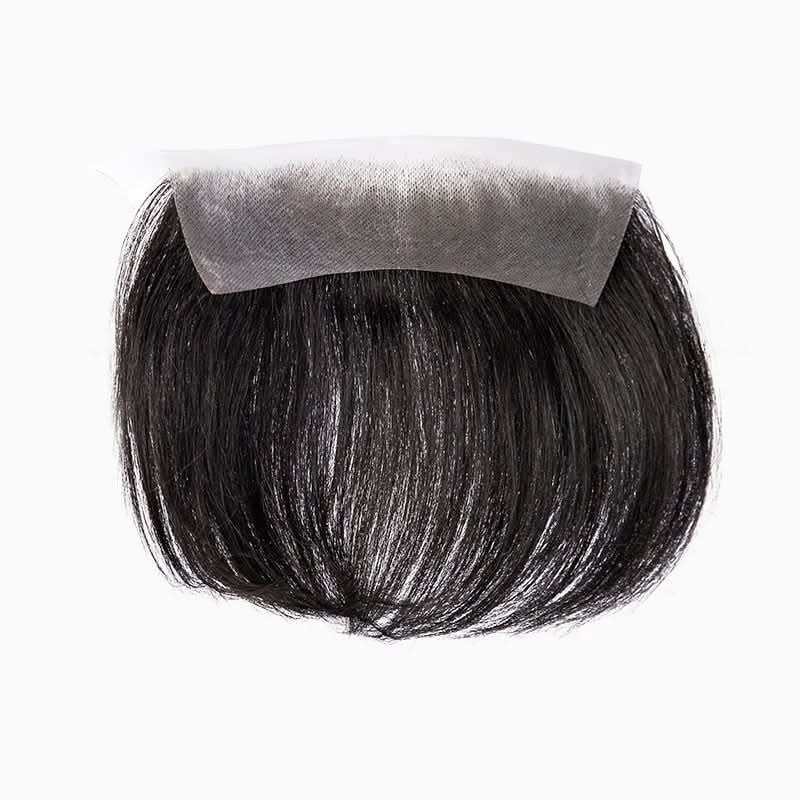 Zeus Men's Frontal Hairpiece Specially Designed to Cover Male Receding Hairline | No Need to Shave Bio Hair