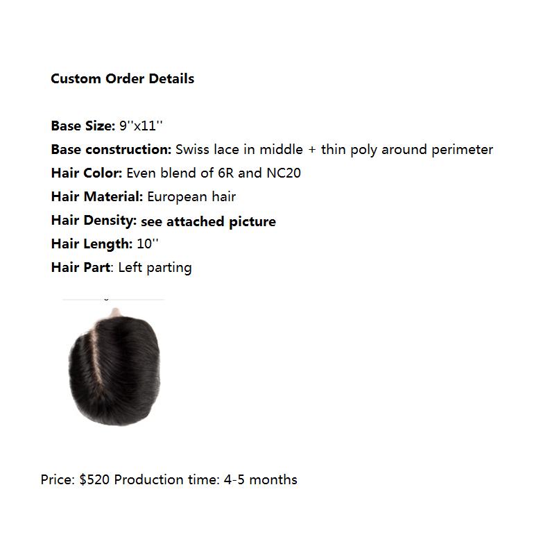 Custom Made Hair System