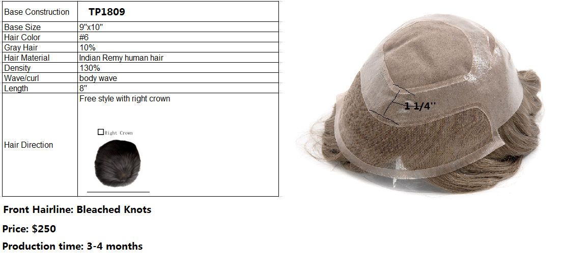 Custom Made Hair System