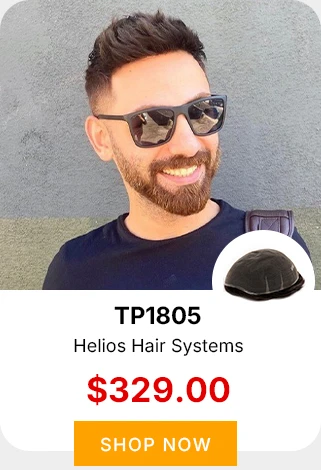 HELIOS HAIR SYSTEM FOR BALD MEN