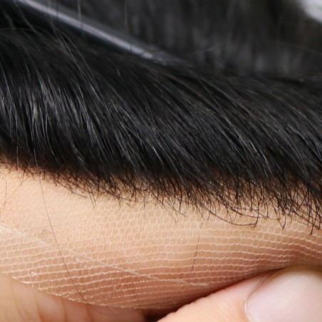 Felix Men's Toupee Hair Pieces | Durable Base with Lace in the Front | Thick Hair Felix Men's Toupee Hair Pieces | Durable Base with Lace in the Front | Thick Hair