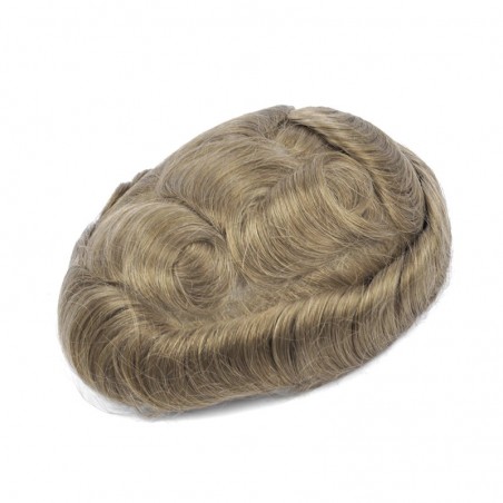 Ares Men's Non Surgical Hair Replacement | French Lace With Skin Around | Best for Daily Wear Ares Men's Non Surgical Hair Replacement | French Lace With Skin Around | Best for Daily Wear