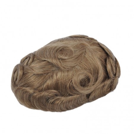 Ares Men's Non Surgical Hair Replacement | French Lace With Skin Around | Best for Daily Wear Ares Men's Non Surgical Hair Replacement | French Lace With Skin Around | Best for Daily Wear