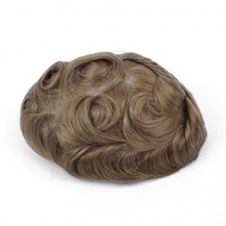 Ares Men's Non Surgical Hair Replacement | French Lace With Skin Around | Best for Daily Wear Ares Men's Non Surgical Hair Replacement | French Lace With Skin Around | Best for Daily Wear