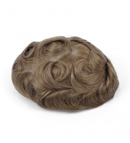 Coeus Mens Hair Replacement Unit |Full Thin Skin Base |Men's Hairstyle for Curly Hair Coeus Mens Hair Replacement Unit |Full Thin Skin Base |Men's Hairstyle for Curly Hair