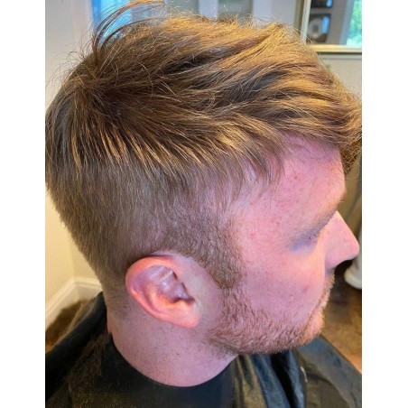 Apollo Men's Toupee Online | Mono with Scallop Front | Men's Hairstyle in Trend Apollo Men's Toupee Online | Mono with Scallop Front | Men's Hairstyle in Trend