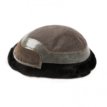 Felix Men's Toupee Hair Pieces | Durable Base with Lace in the Front | Thick Hair Felix Men's Toupee Hair Pieces | Durable Base with Lace in the Front | Thick Hair